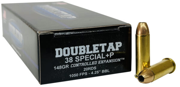 DoubleTap Ammunition 38SP148CE   38Special 148gr Controlled Expansion JHP 20 Per Box/50 Case — view 1