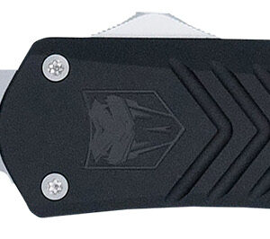 CobraTec Knives MBLKFSXGEN3TNS FS-X Gen III Medium 3" OTF Tanto Plain Stonewashed D2 Steel Blade, 4.68" Aluminum Handle