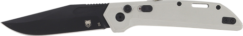 COBRATEC NAJA SIDE BUTTON AUTO - 3.5" D2 LUNAR GREY — view 1