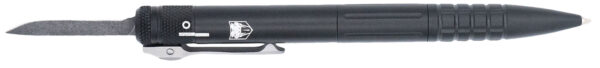 CobraTec Knives CNCOTFPBLKGEN2 Tactical Pen Gen II Black Aluminum D2 Steel Blade, Includes Pocket Clip — view 1