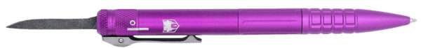 CobraTec Knives CNCOTFPPURGEN2 Tactical Pen Gen II Purple Aluminum D2 Steel Blade, Includes Pocket Clip — view 1