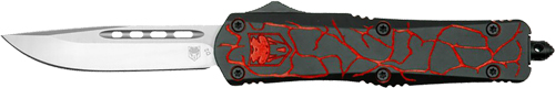COBRATEC MEDIUM FS-3 OTF - FRACTURED BLACK RED 3" D2 — view 1