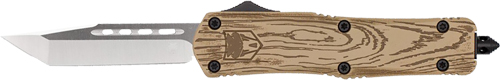 COBRATEC MEDIUM FS3 OTF 3" D2 - WOOD GRAIN CERAKOTE TANTO — view 1
