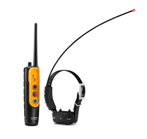 Garmin 0100120400 Pro Trashbreaker System Bundle Handheld w/BarkLimiter, Tri-Tronics, LED Beacon Lights, 1-Hand Operation Yellow Rechargeable Li-ion; Collar Up to 9 Dogs 4 Mile Range — view 1