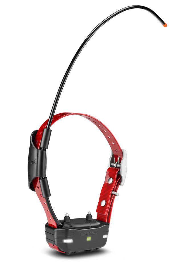 Garmin 0100120920 TB10 Dog Device Collar Red w/Tri-Tronics, Remote Operated LED Beacon Lights, Built-In BarkLimiter Rechargeable Li-ion 4 Mile Range — view 1