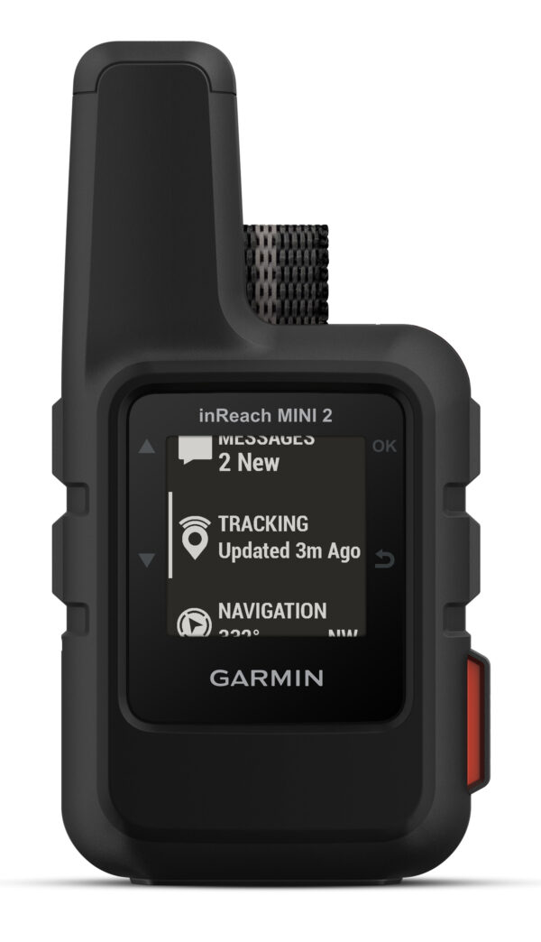 Garmin 010-02602-01 inReach Mini 2 Satcom Communication/SOS/Maps Black Internal Rechargeable Lithium Battery Bluetooth/ANT+ GPS Yes — view 1