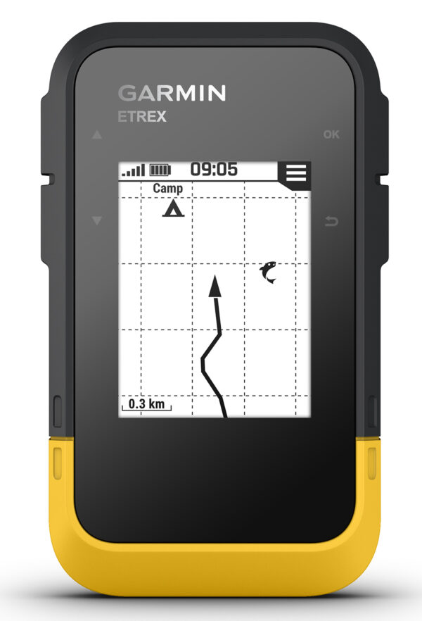 Garmin 0100273400 eTrex SE Outdoor Recreation 28MB Memory Black/Yellow 2.20" Transflective/Monochrome Display, Compatible w/Garmin Explore App — view 1