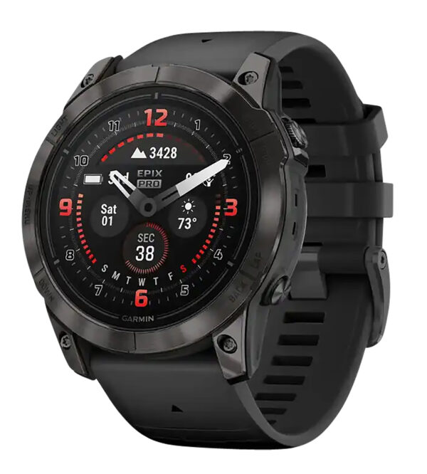 GAR 010-02804-00    EPIX PRO G2  CARBON GRAY TIBLK — view 1