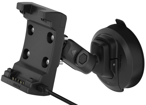 Garmin 0101288110 Suction Cup Mount Black w/ Speaker — view 1