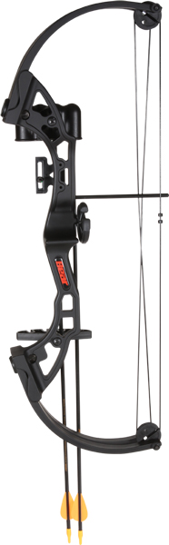 BEAR ARCHERY YOUTH COMPOUND - BOW BRAVE RH BLACK AGE 8+ — view 1