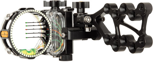 TROPHY RIDGE BOW SIGHT REACT - PRO 5-PIN .019 RH BLACK — view 1