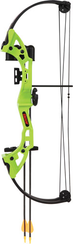 BEAR ARCHERY YOUTH COMPOUND - BOW BRAVE RH GREEN AGE 8+ — view 1
