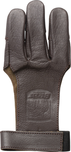 BEAR ARCHERY LEATHER SHOOTING - GLOVE 3-FINGER AMBIDEXTROUS XL — view 1