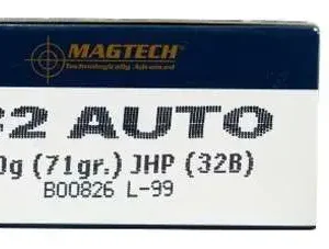 MAGTECH AMO 32 AUTO 71GR JHP 50-RD ( 20 BOXES PER CASE )