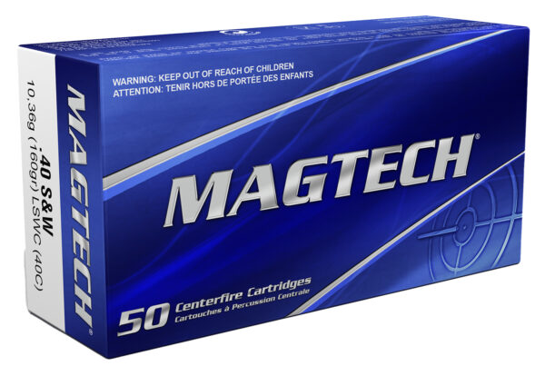 Magtech 40C Range/Training  40S&W 160gr Lead Semi Wadcutter 50 Per Box/20 Case — view 1