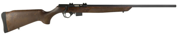 Rossi RB22W2111WD RB22  Full Size 22 WMR 5+1 21" Blued Steel Barrel, Blued Weaver Scope Mount Steel Receiver, Hardwood Monte Carlo Stock — view 1