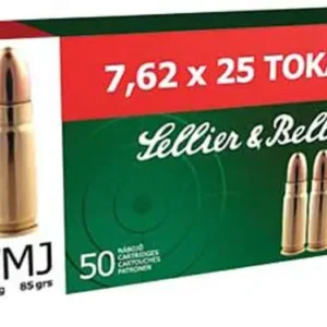 SELLIER & BELLOT AMO 7.62X25MM 85GR FMJ 50-RD ( 30 BOXES PER CASE ) — view 4