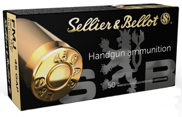 Sellier & Bellot SB45GAP Handgun  45GAP 230gr Full Metal Jacket 50 Per Box/20 Case — view 1