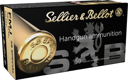 S&B 38 SPECIAL 158GR FMJ-RN - 50RD 20BX/CS — view 1