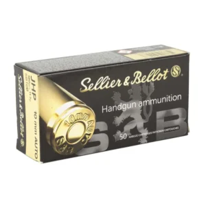 SELLIER & BELLOT AMO 10MM AUTO 180GR JHP 50-RD ( 20 BOXES PER CASE )