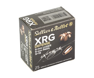 S&B 9MM 100GR XRG 25/1000 — view 2