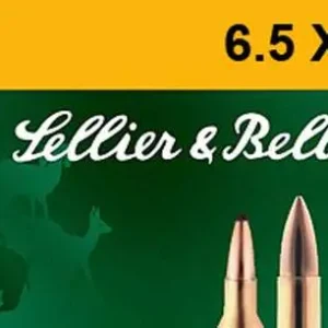 SELLIER & BELLOT AMO 6.5X57R MAUSER 131GR SP 20-RD ( 20 BOXES PER CASE )