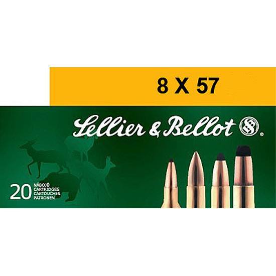 SB 8X57JR AMMO 196GR SP S/O 20/20 — view 1