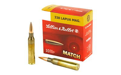 S&B 338LAPUA 250GR SIERRA HPBT 10/BX — view 1