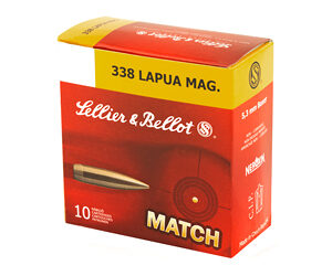 S&B 338LAPUA 250GR SIERRA HPBT 10/BX — view 3