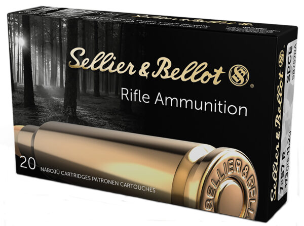 Sellier & Bellot SB757RA Rifle  7x57R 173gr Soft Point Cut Through Edge 20 Per Box/20 Case — view 1