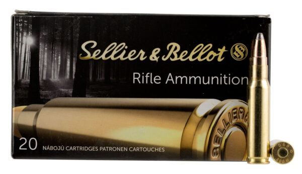 Sellier & Bellot SB308F Rifle  308Win 180gr Soft Point Cut Through Edge 20 Per Box/25 Case — view 1