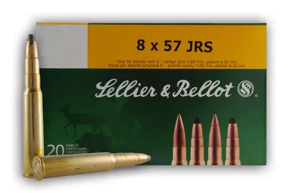 SELLIER & BELLOT AMO 8X57JRS 196GR SPCE 20-RD ( 20 BOXES PER CASE ) — view 1