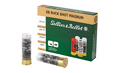S&B 12GA 3" 00 15PEL 10/250 — view 1
