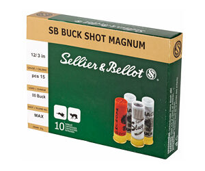 S&B 12GA 3" 00 15PEL 10/250 — view 3