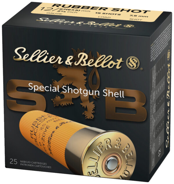 SB 12GA 2.75 RUBBER BUCK SHOT 15P 25/10 — view 1