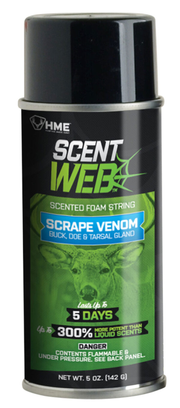 HME SWSCRPVEN Scent Web Scrape Venom Buck, Doe & Tarsal Gland Cover Scent 5 oz. Aerosol — view 1