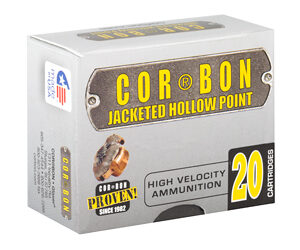 CORBON 9MM+P 125GR JHP 20/500 — view 2