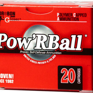 GLASER 38 SPECIAL+P 100GR - POW'RBALL 20RD 25BX/CS — view 3
