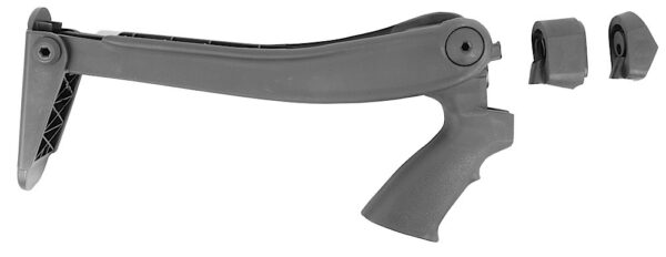 Advanced Technology MTF4900 Shotforce Shotgun Stock Marine Edition Top Folding Black Synthetic for Moss 12/20 GA, Rem 870 12 GA, Win 12/20 GA — view 1