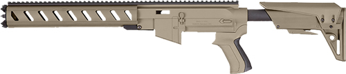 ADV TECH RUGER AR22 STOCK - SYSTEM W/ 6 SIDED FOREND FDE — view 1