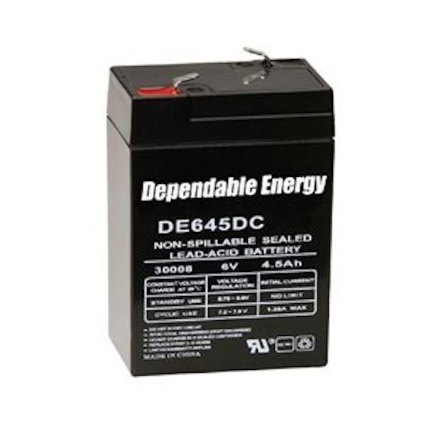 AH 6V 4.5AMP RECHRG POST BATTERY — view 1