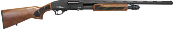 IVER JOHNSON PUMP 20GA 3" - 28"VR BLACK WALNUT — view 1