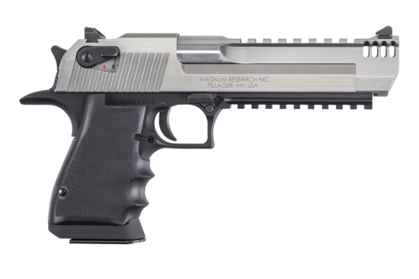 Magnum Research DE44ASIMB Desert Eagle Mark XIX L6 44 Rem Mag 6" 8+1 Black Hardcoat Anodized Aluminum Frame Stainless Steel Slide Black Polymer Grip — view 1