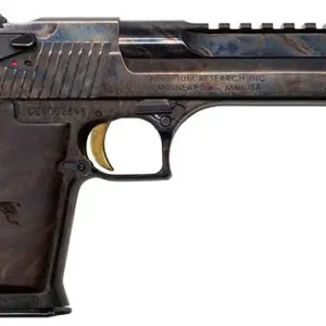 MAG RESEARCH DESERT EAGLE HGA 50 AE 6" BBL CASE HARDENED WALNUT AND RUBBER GRIPS 7/RD MAG — view 2