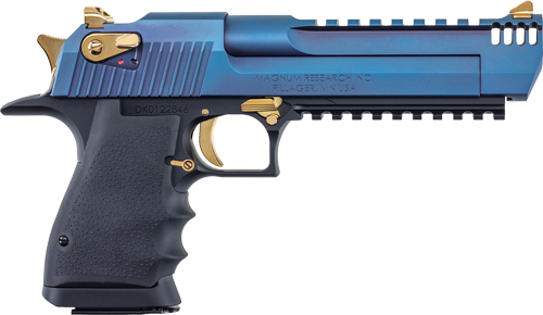 DESERT EAGLE L6 SERIES 357MAG - 6" BLACK CARBO BLUE & PIC RAIL — view 1