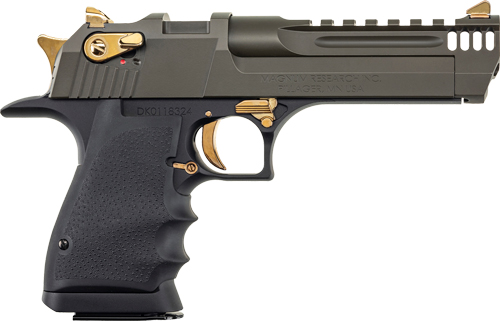 DESERT EAGLE L5 SERIES 44MAG - 5" BLACK & GREEN CERAKOTE — view 1