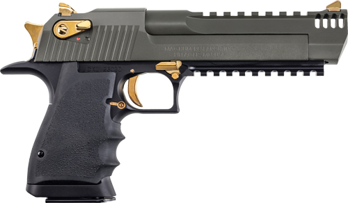 DESERT EAGLE L6 SERIES 44MAG - 6" BLACK GREEN CERAKOTE — view 1