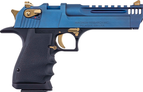 DESERT EAGLE L5 SERIES 50AE - 5" BLACK & CARBO BLUE PVD — view 1