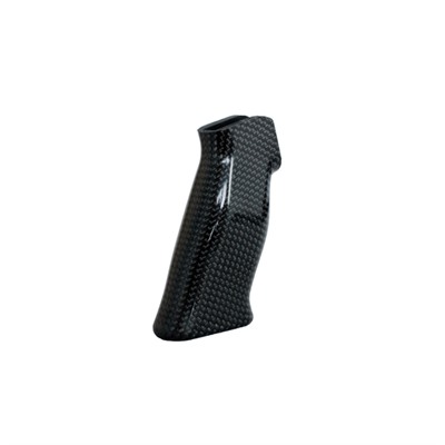 AR-15 CARBON BLACK PISTOL GRIP CARBON FIBER BLACK — view 1