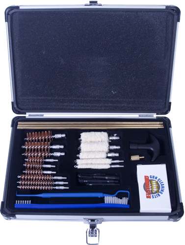GUNMASTER UNIVERSAL SELECT .22 - CLEANING KIT ALUM CASE 30 PCS — view 1
